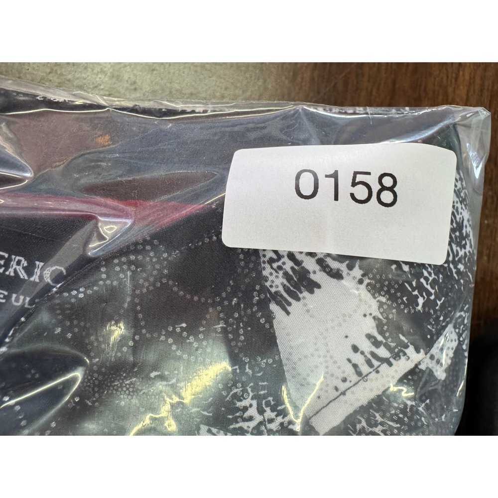 American Breed Shirt Black White Abstract Floral Shirt Button Up Long Sleeve - Picture 2 of 13